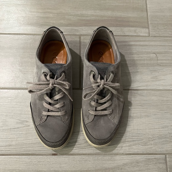 Ecco sneakers sz. 39 (7.5M) in grey/brown color - Picture 3 of 8